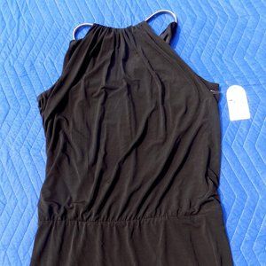 Jessica Simpson Black Halter Necklace Dress - Size 8